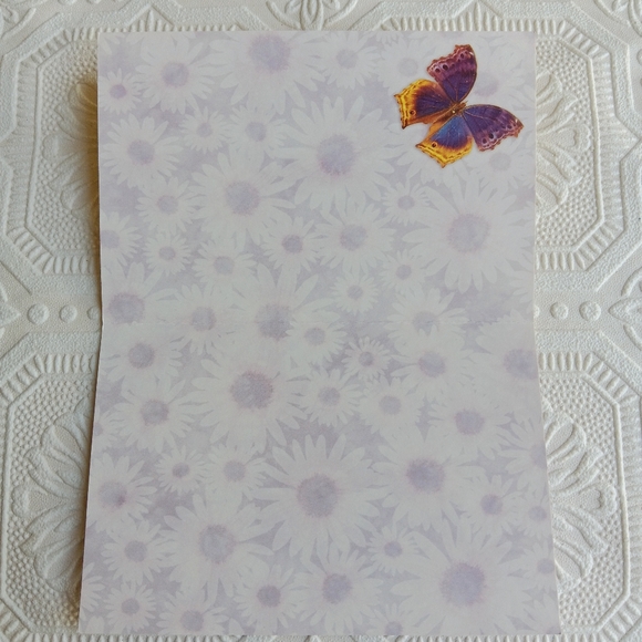 Butterly Stationery Cards 8 ct - Picture 8 of 16